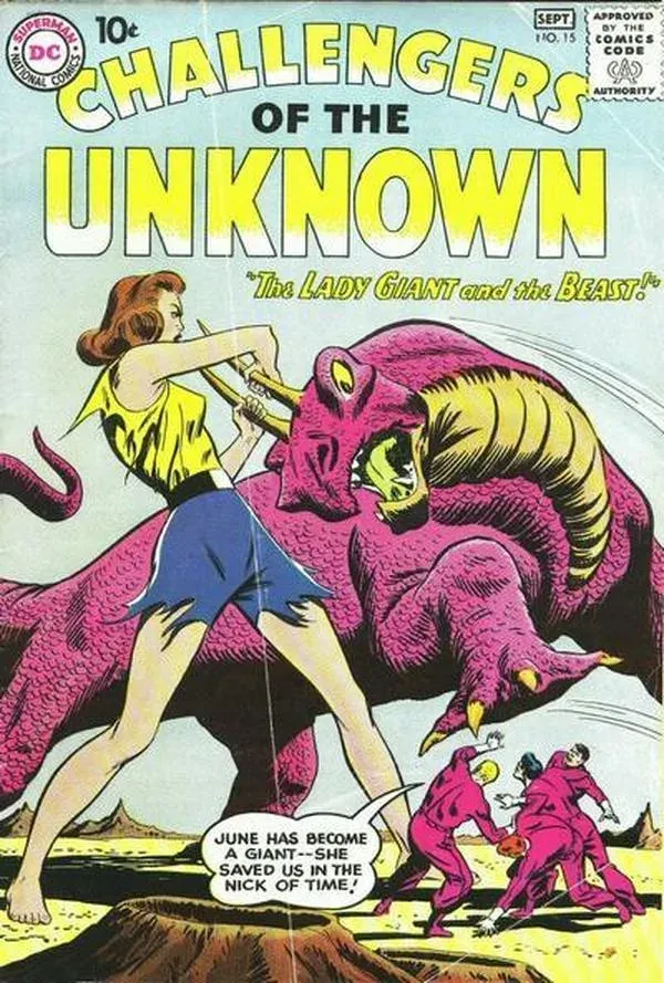 Cover of Challengers of the Unknown #15
