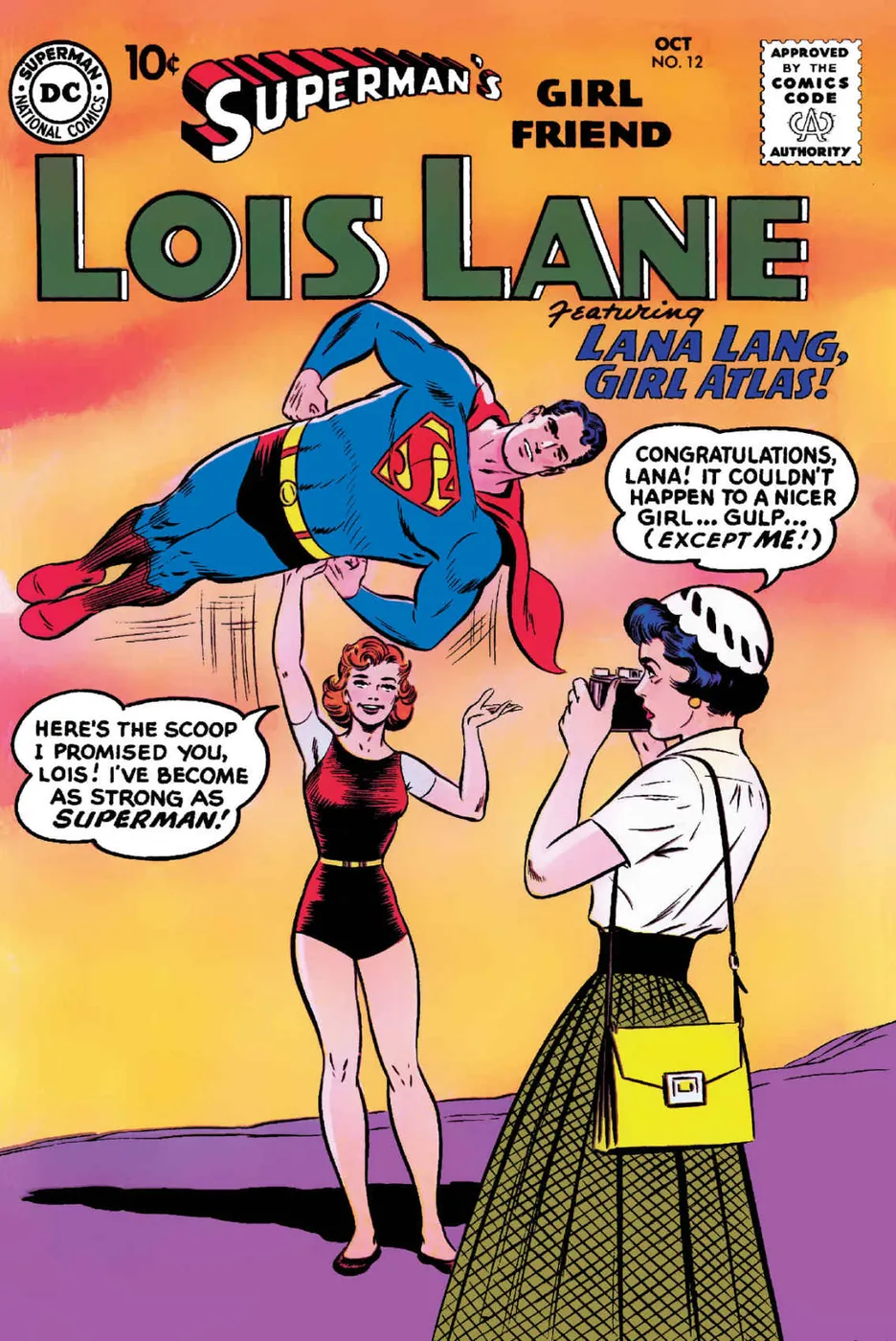 Cover of Superman's Girl Friend, Lois Lane #12