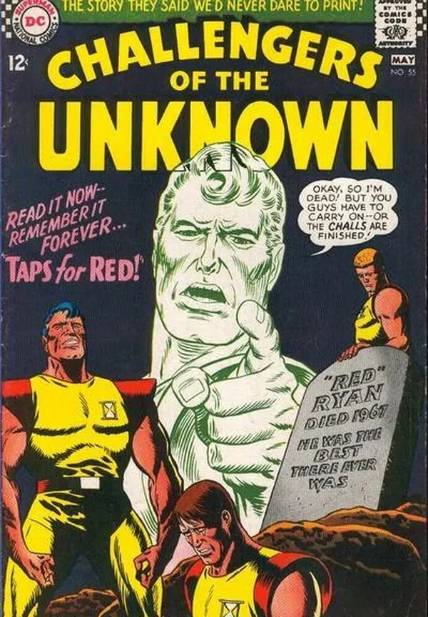 Cover of Challengers of the Unknown #55
