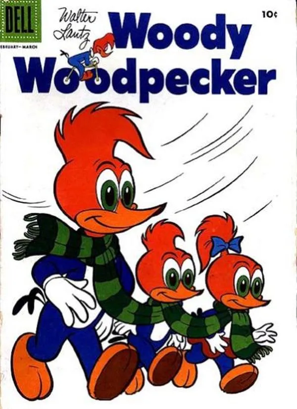 Cover of Walter Lantz Woody Woodpecker #35
