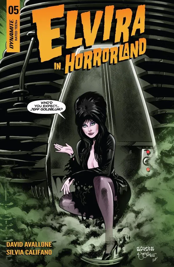 Cover of Elvira in Horrorland #5