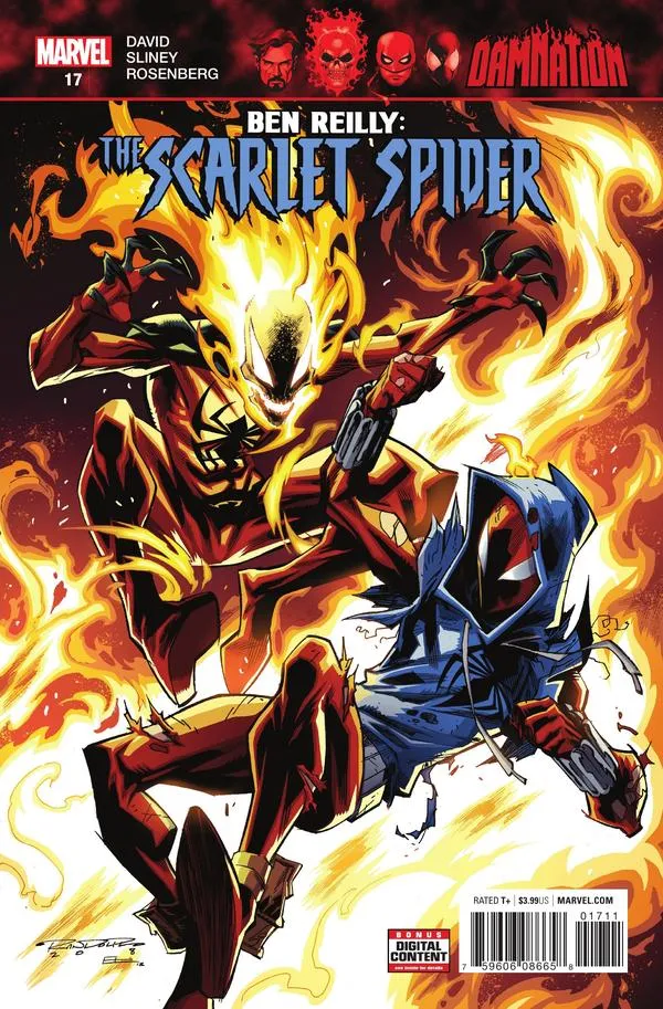 Cover of Ben Reilly: Scarlet Spider #17