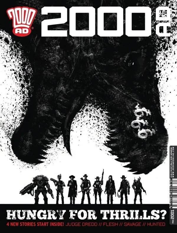 Cover of 2000 AD #2001