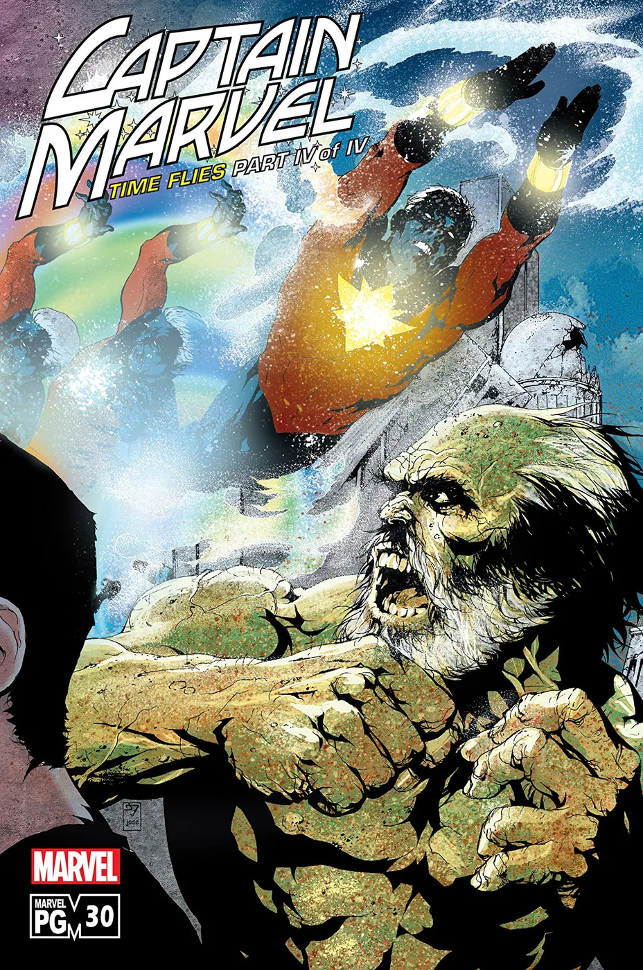 Cover of Captain Marvel #30