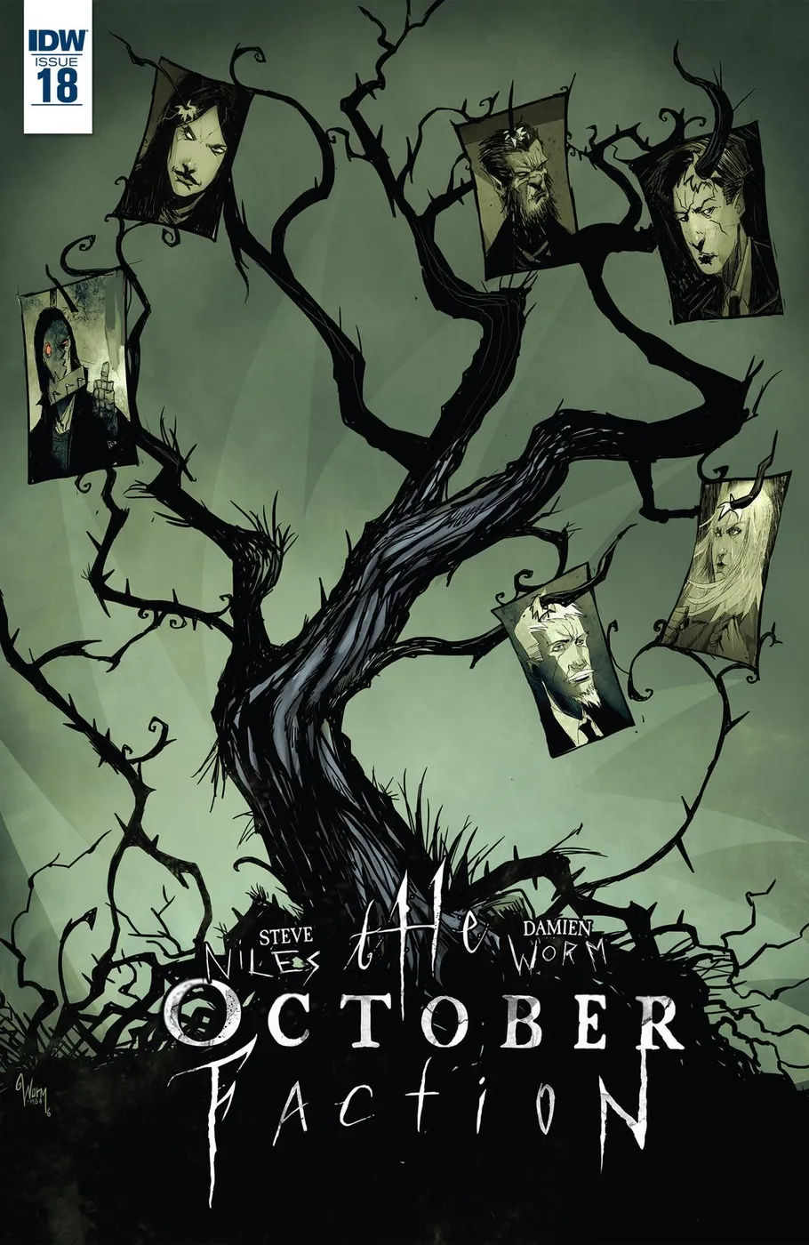 Cover of The October Faction #18