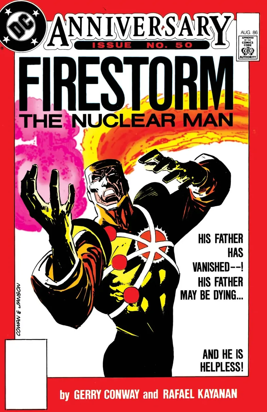 Cover of The Fury of Firestorm #50