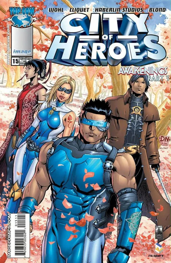 Cover of City of Heroes #15