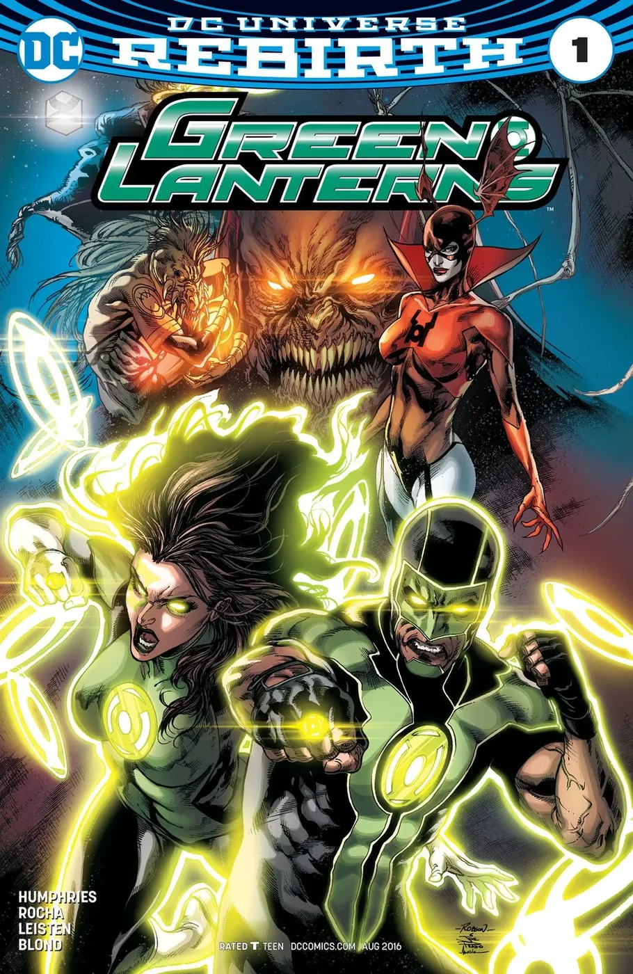 Cover of Green Lanterns #1