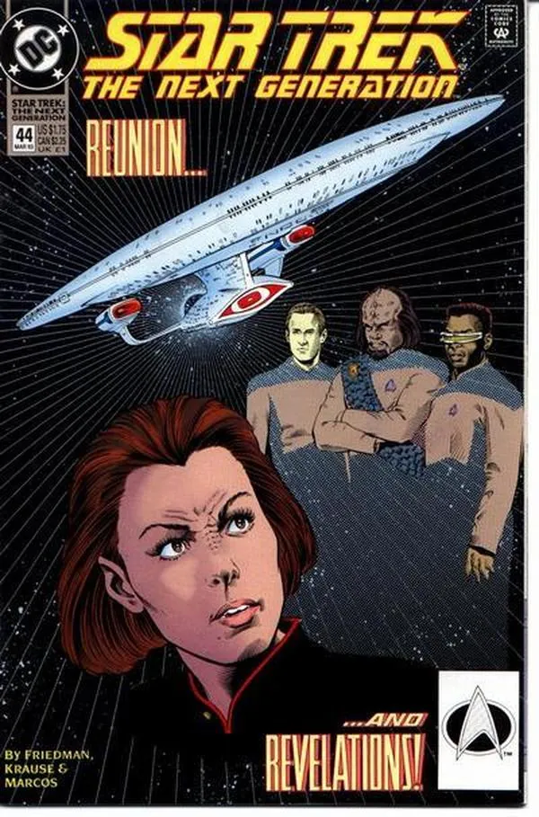 Cover of Star Trek: The Next Generation #44