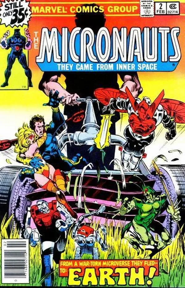 Cover of Micronauts #2