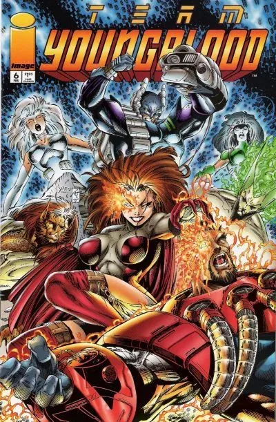 Cover of Team Youngblood #6