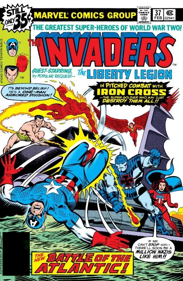 Cover of The Invaders #37