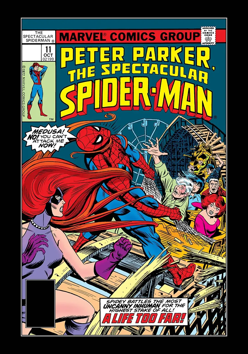 Cover of The Spectacular Spider-Man #11