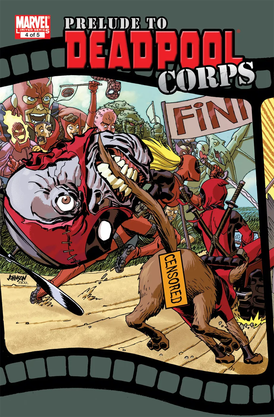 Cover of Prelude to Deadpool Corps #4