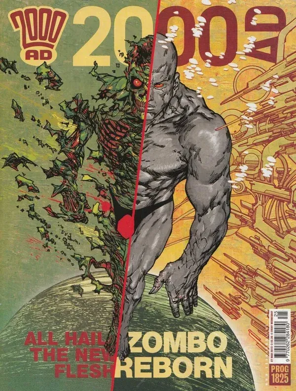 Cover of 2000 AD #1825