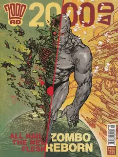 Cover of 2000 AD #1825