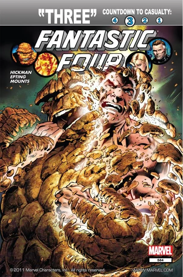 Cover of Fantastic Four #584