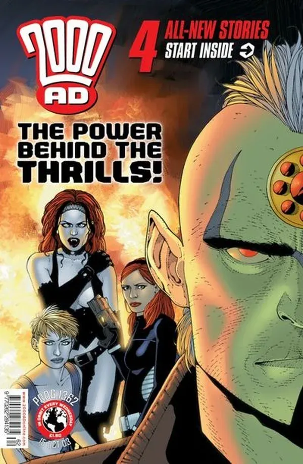Cover of 2000 AD #1362