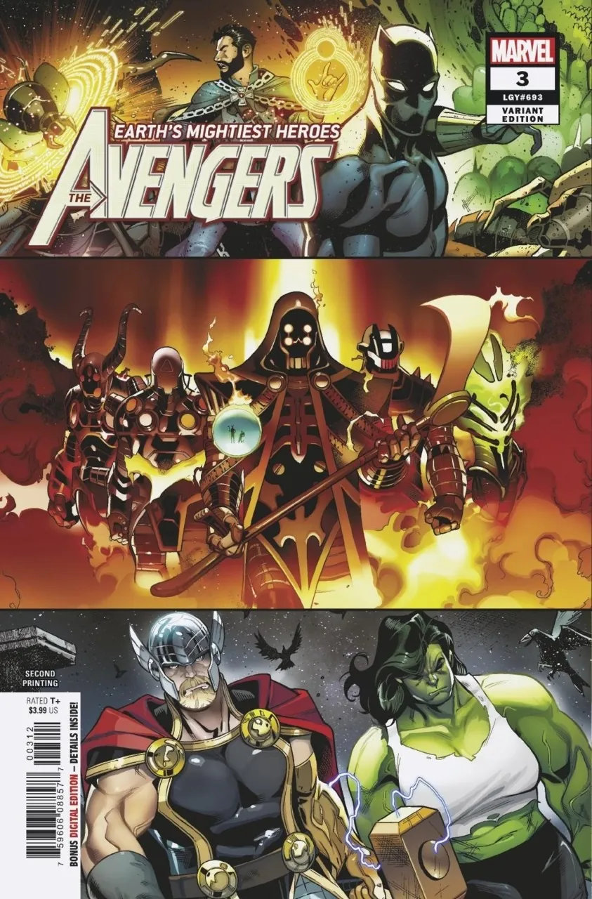 Cover of Avengers #3 (693)