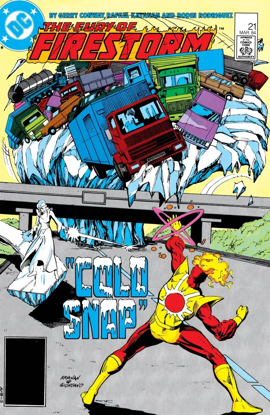 Cover of The Fury of Firestorm #21