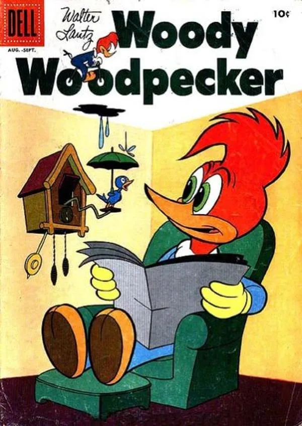 Cover of Walter Lantz Woody Woodpecker #38