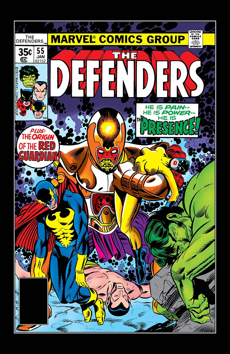 Cover of The Defenders #55