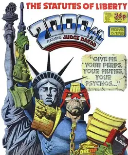 Cover of 2000 AD #496