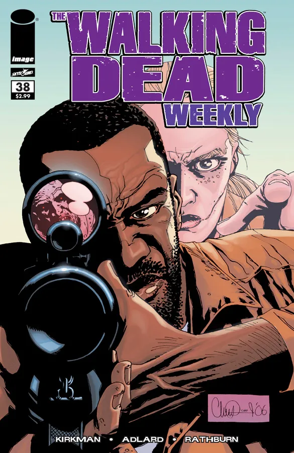 Cover of The Walking Dead Weekly #38