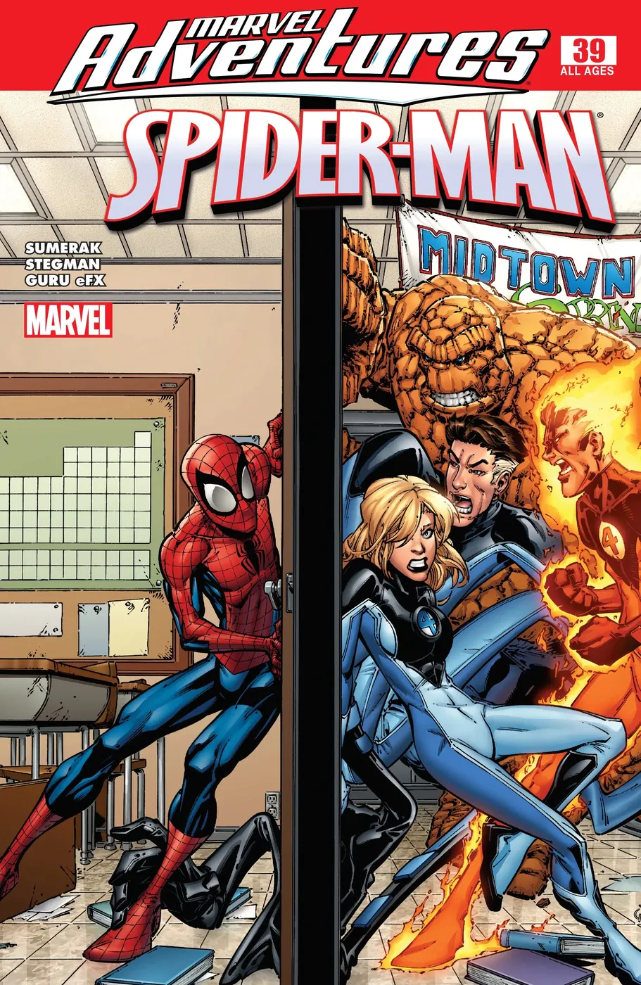 Cover of Marvel Adventures Spider-Man #39