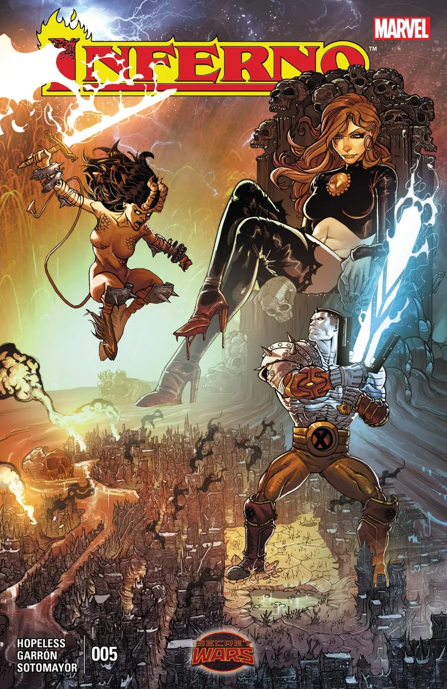 Cover of Inferno #5