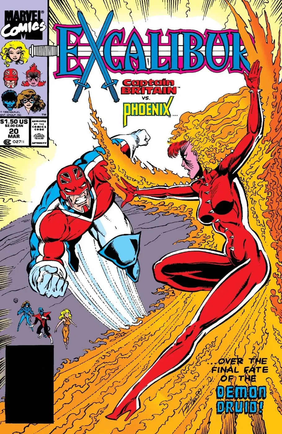 Cover of Excalibur #20