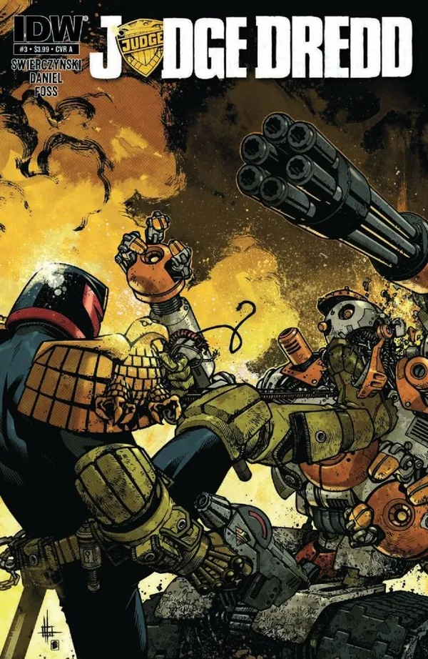 Cover of Judge Dredd #3