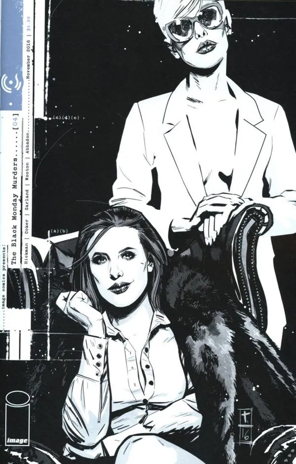 Cover of The Black Monday Murders #4