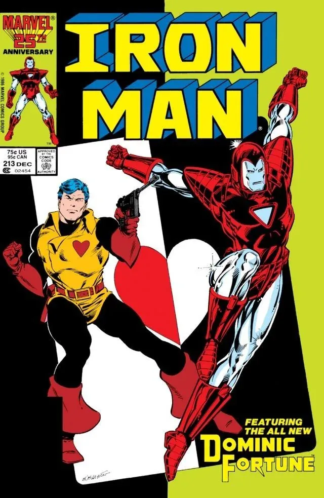 Cover of Iron Man #213