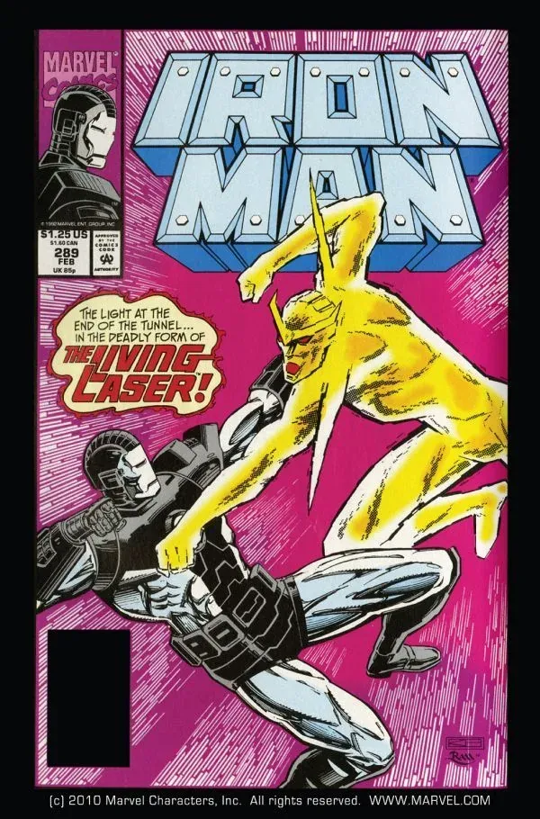 Cover of Iron Man #289