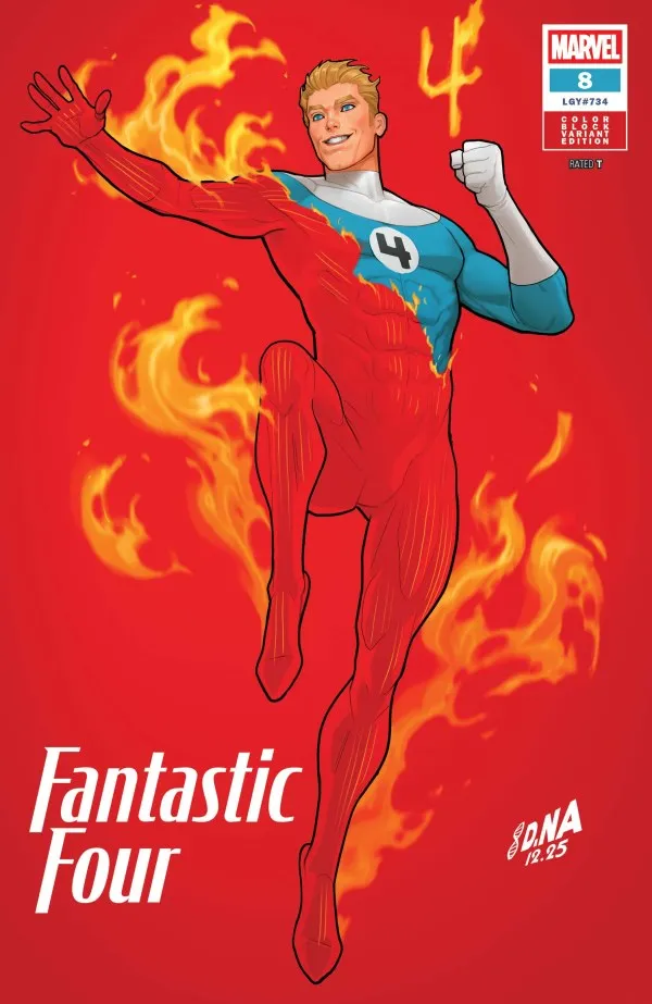 Cover of Fantastic Four #8 (734)