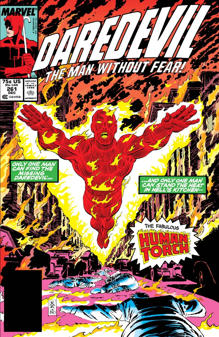 Cover of Daredevil #261