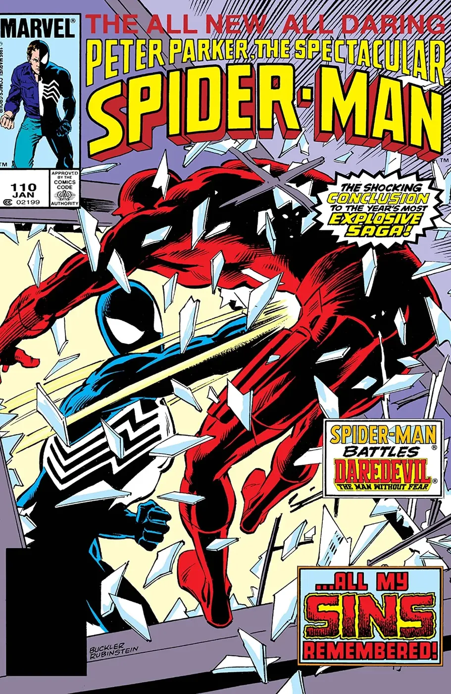 Cover of The Spectacular Spider-Man #110