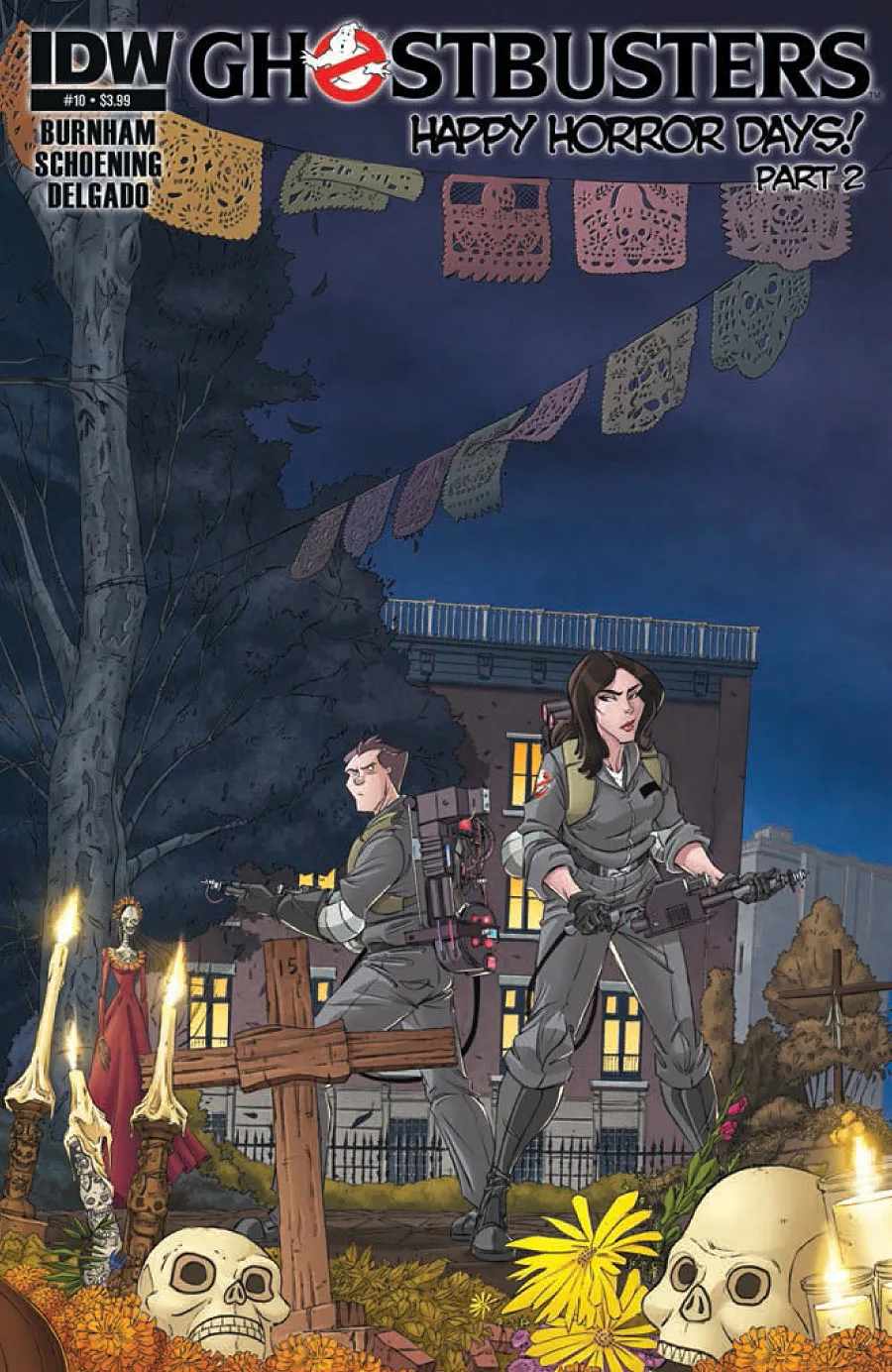 Cover of Ghostbusters #10