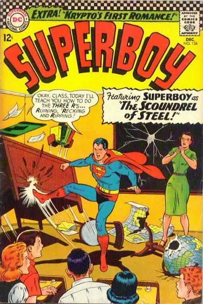 Cover of Superboy #134