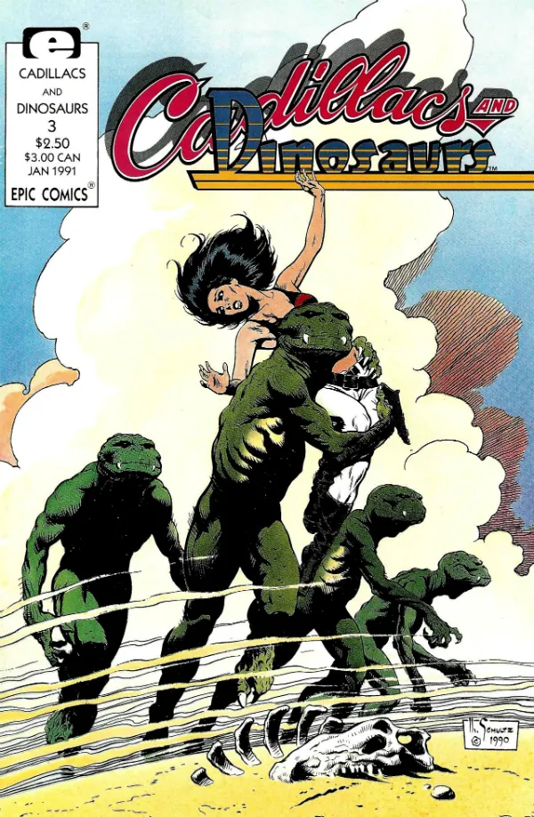 Cover of Cadillacs & Dinosaurs #3