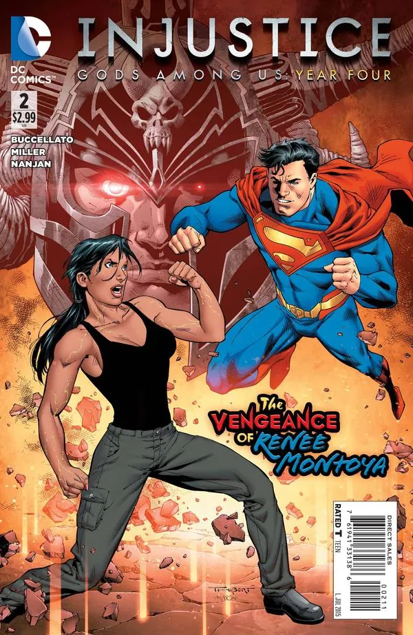 Cover of Injustice: Gods Among Us Year Four #2
