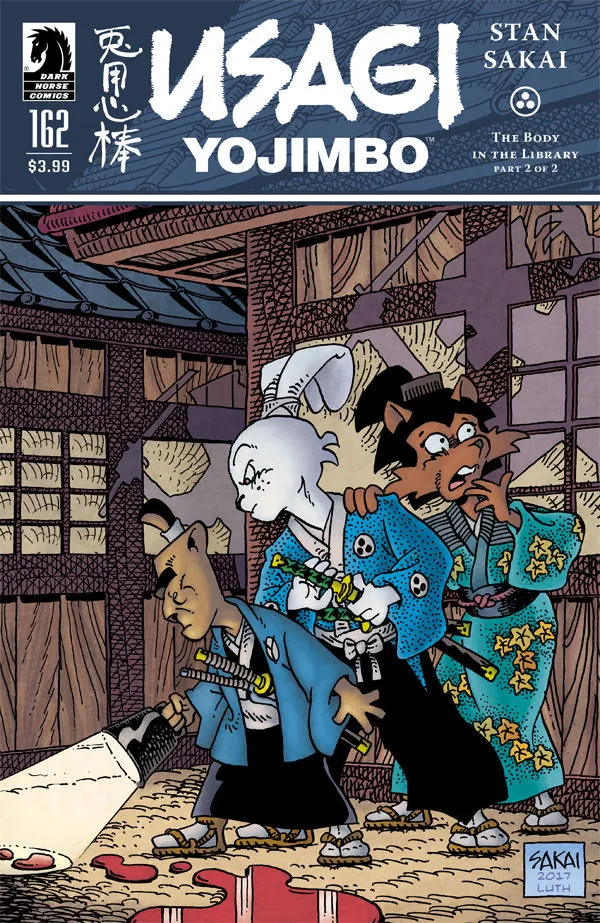 Cover of Usagi Yojimbo #162