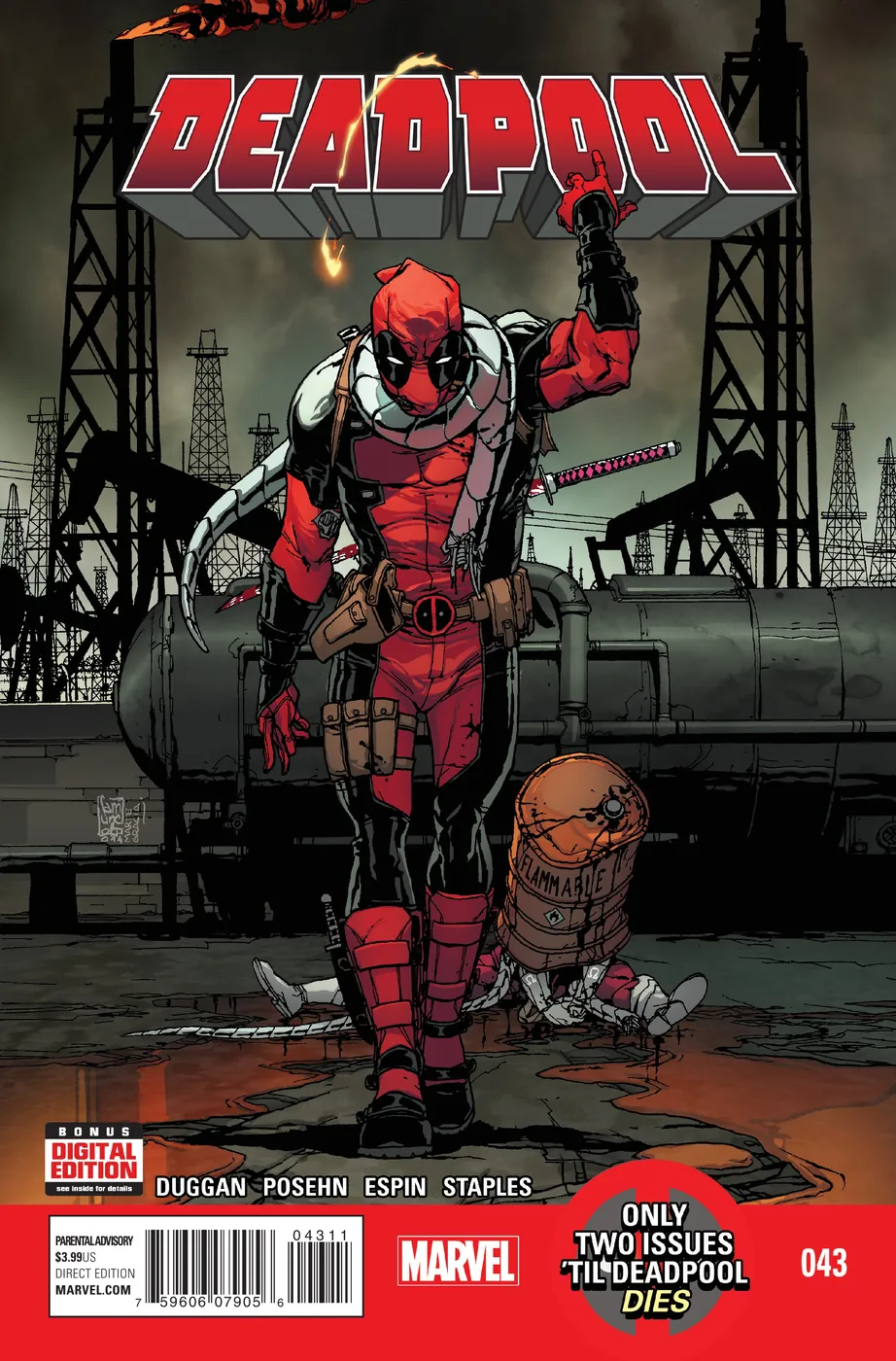 Cover of Deadpool #43