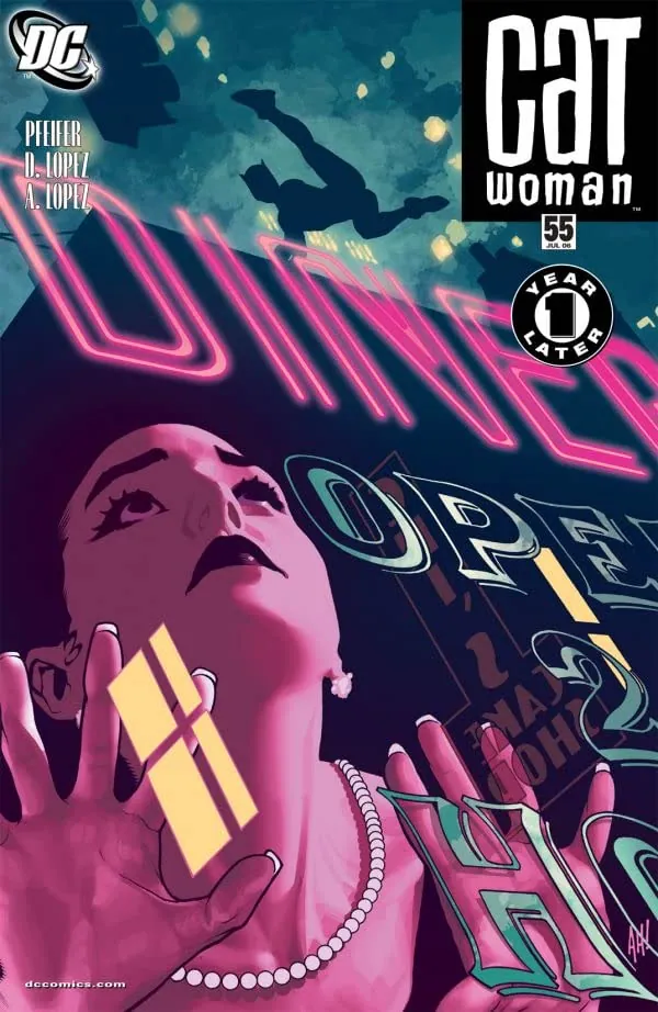Cover of Catwoman #55