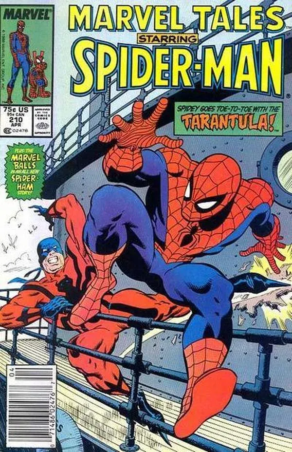 Cover of Marvel Tales #210