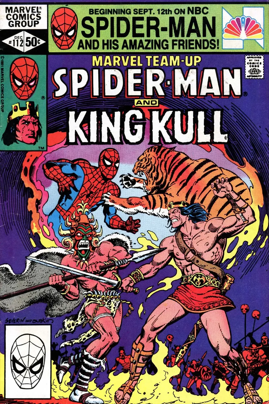 Cover of Marvel Team-Up #112