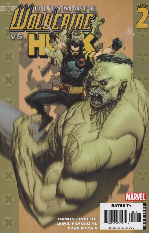 Cover of Ultimate Wolverine vs. Hulk #2
