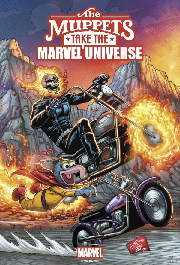 Cover of The Muppets Take the Marvel Universe #1