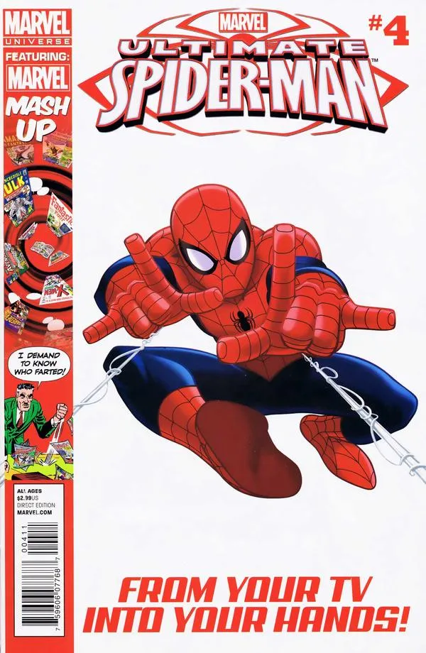 Cover of Marvel Universe Ultimate Spider-Man #4